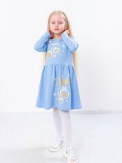 Акция на Дитяча тепла сукня для дівчинки Носи своє 6117 104 см Блакитне (p-4394-61450) от Rozetka