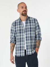 Акція на Сорочка бавовняна чоловіча Colin's CL1061678INV M Indigo від Rozetka