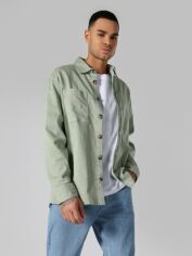 Акція на Сорочка бавовняна чоловіча Colin's CL1059711OLV M Olive від Rozetka