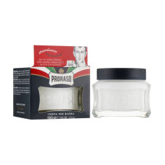 Акція на Крем перед голінням Proraso Pre-Shave Cream Protective Алое та вітамін Е, 100 мл від Eva