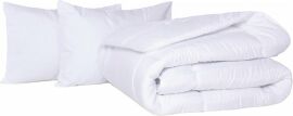 Акция на Набір Mirson №431 Eco Light White Soft Tracery 3M Thinsulate ковдра 200x220 + подушки м'які 50x70 2 шт от Rozetka