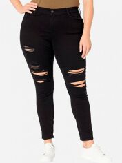 Акція на Джинси Skinny жіночі Levi`s 711 Skinny 310531735 26 Чорні від Rozetka