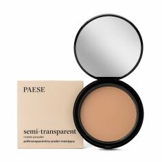 Акція на Компактна пудра для обличчя Paese Semi-Transparent Matte Powder 6A Tanned, 9 г від Eva