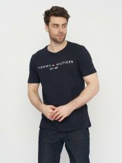 Акція на Футболка Tommy Hilfiger 11029.2 S (44) Темно-синя від Rozetka