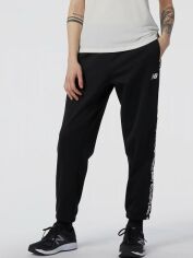 Акция на Спортивні штани на флісі жіночі New Balance Relentless Perf Fleece WP13176BK L Чорні от Rozetka