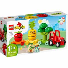 Акція на Конструктор LEGO DUPLO My First Трактор для выращивания фруктов и овощей 10982 від MOYO