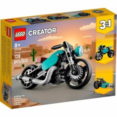 Акция на LEGO 31135 Creator Винтажный мотоцикл от MOYO