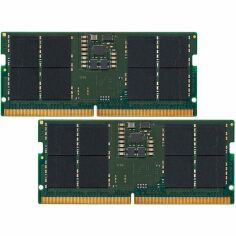 Акція на Память ноутбука Kingston DDR5 32GB KIT (16GBx2) 4800 (KVR48S40BS8K2-32) від MOYO