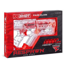 Акція на Швидкострільний бластер X-Shot Chaos Faze Respawn (36499) від Будинок іграшок