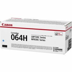 Акція на Картридж лазерный Canon 064H MF832Cdw/LBP722Cdw Cyan (10500 стр.) (4936C001) від MOYO