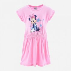 Акція на Дитяче літнє плаття для дівчинки Disney Minnie WE1226 104 см Рожеве від Rozetka