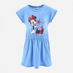 Акція на Дитяче літнє плаття для дівчинки Disney Minnie WE1226 104 см Синє від Rozetka