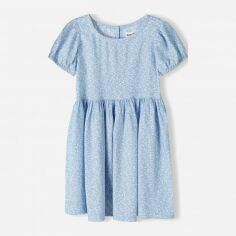 Акція на Дитяче літнє плаття для дівчинки Minoti 14Dress 42 38755JNR 98-104 см Синє від Rozetka