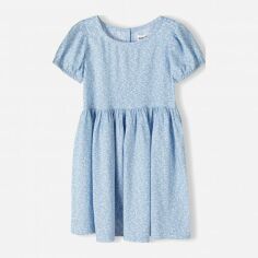 Акція на Дитяча літня сукня для дівчинки Minoti 14Dress 42 38755JNR 104-110 см Синя від Rozetka