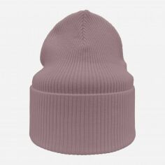 Акция на Дитяча демісезонна шапка-біні для дівчинки Anmerino Жасмин 9008 54-56 Темна пудра от Rozetka