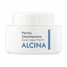 Акція на Крем для обличчя Alcina Facial Myrrh Cream для сухої шкіри, 100 мл від Eva