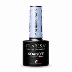 Акція на Гель-лак для нігтів Claresa Marshmallow Soak Off UV/LED Color 5, 5 г від Eva
