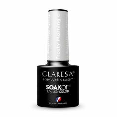 Акція на Гель-лак для нігтів Claresa Frosty Morning Soak Off UV/LED Color 6, 5 г від Eva
