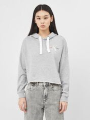 Акція на Худі жіноче Calvin Klein Jeans CJOT1609 Grey S від Rozetka