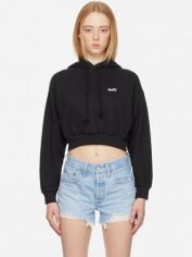 Акція на Худі жіноче Levi's 97444704 XXL Чорне від Rozetka