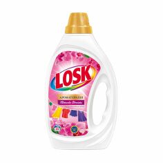 Акція на Гель для прання Losk Color Gel Ароматерапія, Квіткова свіжість, аромат малайзійської квітки, 19 циклів прання, 855 мл від Eva
