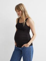 Акція на Майка для вагітних і годуючих мам H&M XAZ350712VTTS XS Чорна від Rozetka