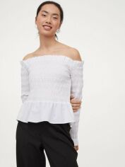 Акция на Топ H&M XAZ342602MGFK XL Білий от Rozetka