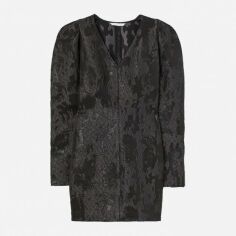 Акція на Сукня коротка жіноча H&M 0928516-01 40 Темно-сіра від Rozetka