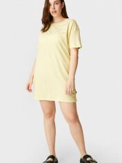 Акция на Сукня-футболка міні літня жіноча C&A FL2158241-Yellow 46 Жовта от Rozetka