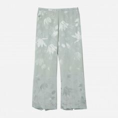 Акція на Штани жіночі H&M XAZ181079CCQL 38 Блідо-зелені від Rozetka