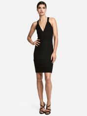 Акція на Плаття коротке осіннє жіноче H&M XAZ127840IASN 40 Чорне від Rozetka