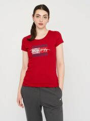 Акція на Футболка жіноча Tommy Hilfiger 11052.4 M Червона від Rozetka