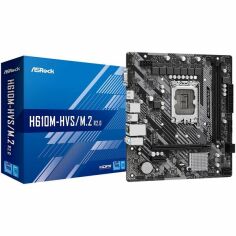 Акція на Материнская плата ASRock H610M-HVS/M.2_R2.0 s1700 H610M 2xDDR4 HDMI mATX (H610M-HVS/M.2_R2.0) від MOYO