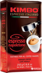 Акція на Кава мелена Kimbo Espresso Napoletano 250 г від Rozetka