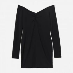 Акція на Плаття коротке жіноче H&M XAZ167185TLXF M Чорне від Rozetka