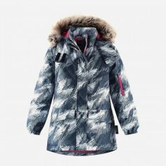Акция на Дитяча зимова термо куртка для дівчинки Lassie by Reima Seline 721760-6961 110 см от Rozetka