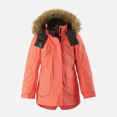 Акция на Дитяча зимова термо куртка-парка для дівчинки Reima Sisarus 531376.9-3220 104 см от Rozetka