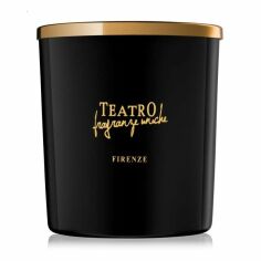 Акція на Ароматична свічка Teatro Fragranze Uniche Tabacco Scented Candle, 180 г від Eva