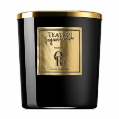 Акція на Ароматична свічка Teatro Fragranze Uniche Luxury Collection Oro Scented Candle, 180 г від Eva