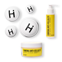 Акция на Набір вакуумних банок для тіла + Антицелюлітні засоби Хimenia Anti-cellulite от Hillary-shop UA