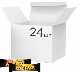 Акція на Упаковка шоколадних батончиків Ulker Metro 36 г х 24 шт. від Rozetka