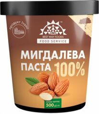Акція на Мигдалева паста Best Way Foods 100% 500 г від Rozetka