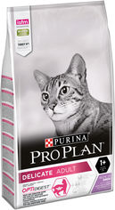 Акция на Сухой корм для взрослых кошек Purina Pro Plan Delicate Turkey со вкусом индейки 10 кг (7613033566509) от Rozetka UA