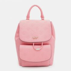 Акция на Жіночий рюкзак Guess Galeria Flap Backpack HWPG87-47310-PIN Pink от Rozetka