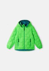 Акция на Дитяча демісезонна термо куртка для хлопчика Reima Fossila 5100058A-9840 116 см от Rozetka