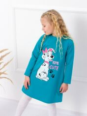 Акция на Дитяче плаття для дівчинки Носи своє 6004-057-33 98 см Морська хвиля (далматин) (p-4513-65978) от Rozetka