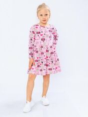 Акція на Дитяче плаття для дівчинки Носи своє 6117-043 98 см Котики + рожеве (p-3532-67826) від Rozetka