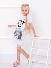 Акція на Дитяча сукня для дівчинки Носи своє 6030-070-33 104 см Білі (p-2656-73308) від Rozetka