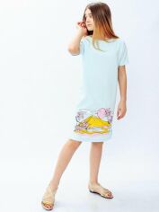 Акция на Дитяча літня сукня для дівчинки Носи своє 6260-057-33 134 см Блакитна (p-6030-35507) от Rozetka