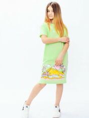 Акція на Дитяча літня сукня для дівчинки Носи своє 6260-057-33 134 см Салатова (p-6030-35508) (p-6030-35508) від Rozetka